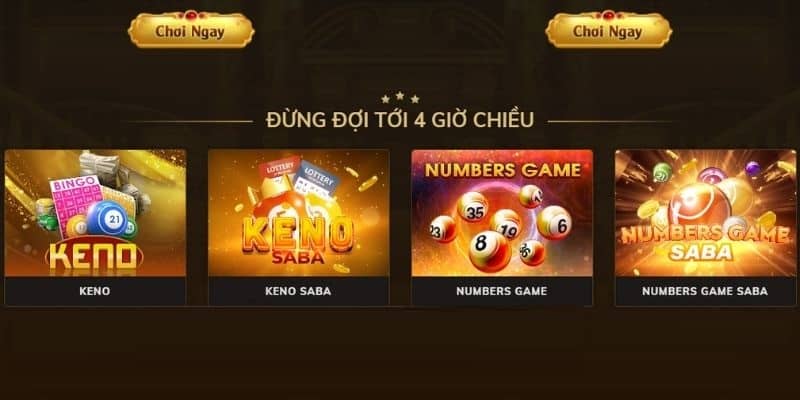 Các loại hình game đang có mặt tại chuyên mục Lô đề tại Oxbet